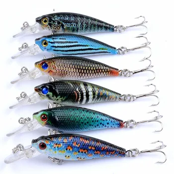 6Pcs/Lot Fishing Lure 6.5cm/5g 0.3m-0.9m Sinking Leurre Dur Peche Souple Big Sea Hard Bionic Bait Lures VMC Treble 8# Hooks
6Pcs/Lot Fishing Lure 6.5cm/5g 0.3m-0.9m Sinking Leurre Dur Peche Souple Big Sea Hard Bionic Bait Lures VMC Treble 8# Hooks
