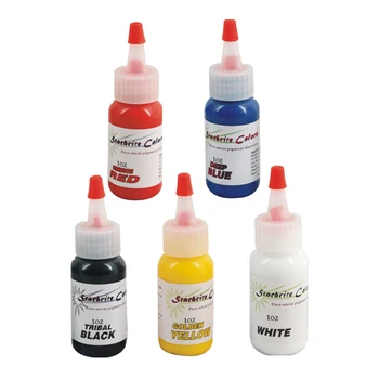 5pcs tattoo ink set colors for permanent makeup color paint 30ml/bottle 1oz tattoo pigment kit
5pcs tattoo ink set colors for permanent makeup color paint 30ml/bottle 1oz tattoo pigment kit