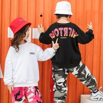 Kids Ballroom Camouflage Jogger Pant dancing Stage Outfit Girls Competitions Modern Jazz Hip Hop dance wear Clothing Street wear
Kids Ballroom Camouflage Jogger Pant dancing Stage Outfit Girls Competitions Modern Jazz Hip Hop dance wear Clothing Street wear