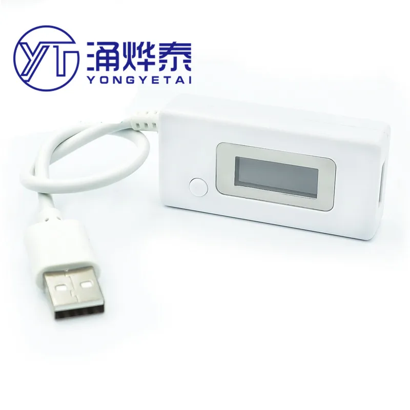 USB current and voltage detection instrument Mobile phone charging battery capacity tester LCD display test table
USB current and voltage detection instrument Mobile phone charging battery capacity tester LCD display test table