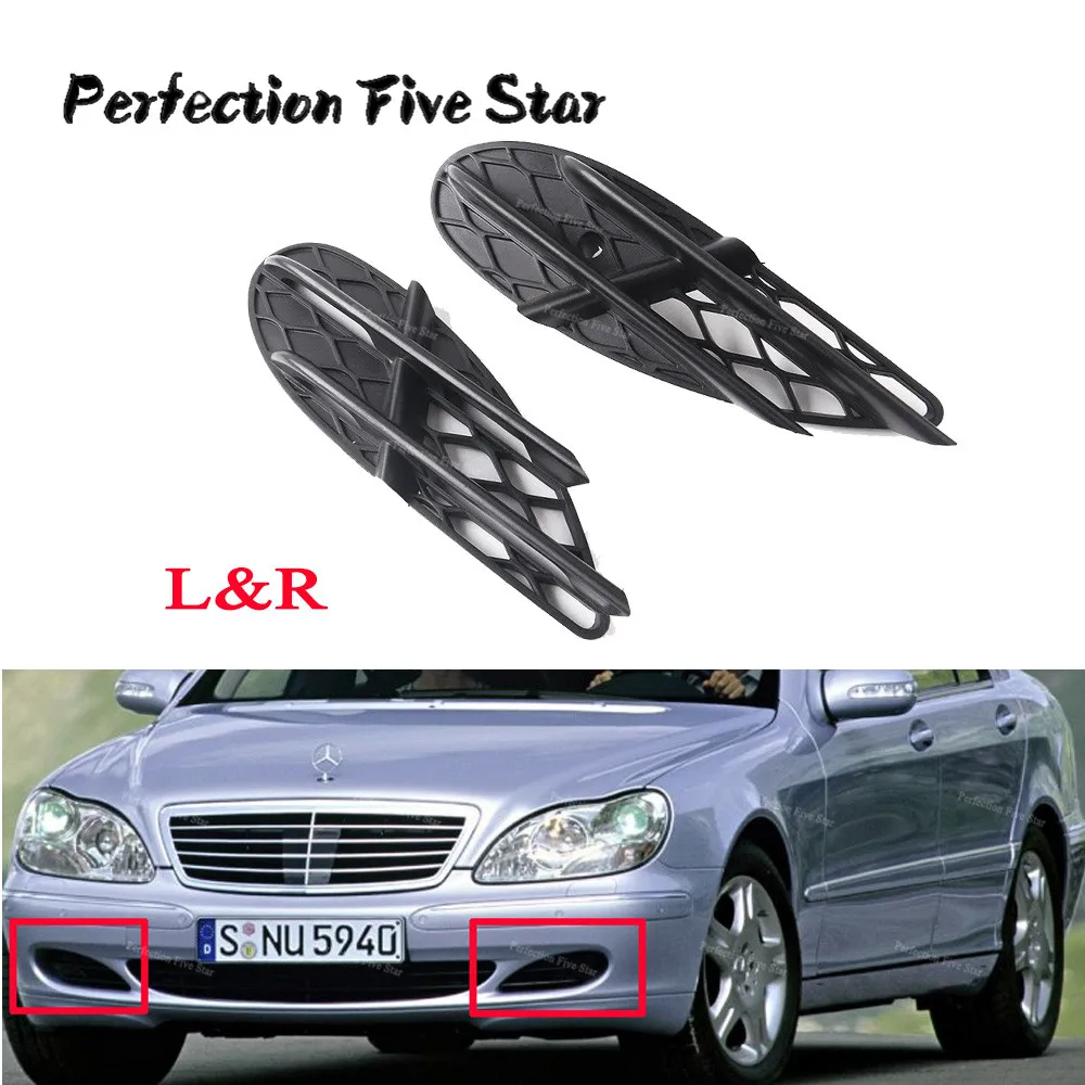 2208851323 2208851623 For Mercedes-Benz MB S-Class W220 2003 2004 2005 2006 Pair LH RH Front Bumper Lower Side Grille
2208851323 2208851623 For Mercedes-Benz MB S-Class W220 2003 2004 2005 2006 Pair LH RH Front Bumper Lower Side Grille