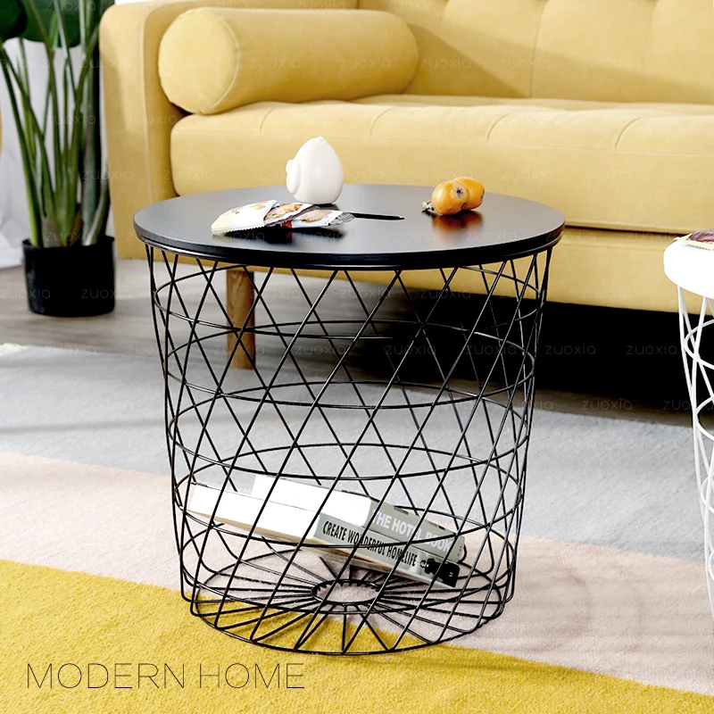 Modern Design Metal Loft Style Storage Side Table Metal wire Storage Tea Table multi function coffee Table living room table 1PC
Modern Design Metal Loft Style Storage Side Table Metal wire Storage Tea Table multi function coffee Table living room table 1PC