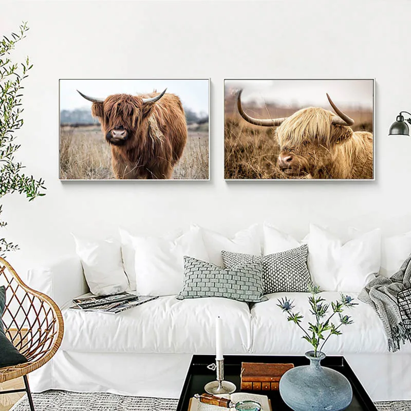 Nordic Yak Oxen Wall Pictures for Living Room Highland Cow Wall Art Canvas Painting Posters and Prints Cattle Scandinavian Decor
Nordic Yak Oxen Wall Pictures for Living Room Highland Cow Wall Art Canvas Painting Posters and Prints Cattle Scandinavian Decor