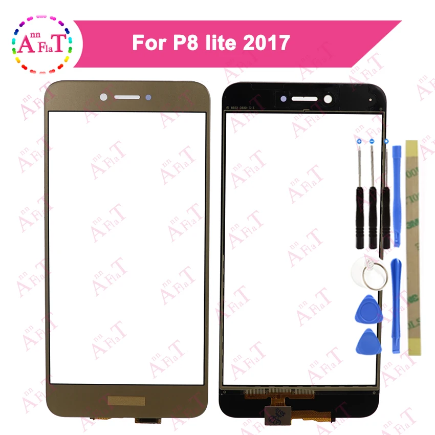 Touch glass For Huawei P8 Lite 2017 Screen Digitizer Sensor Outer Glass Lens Panel Free Shipping | Мобильные телефоны и