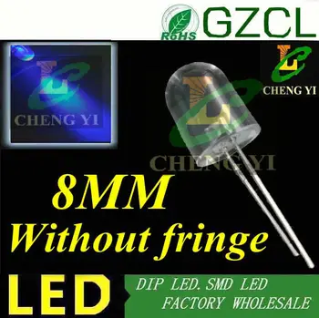Blue 8mm light emitting diode 465-475nm water clear dip led 3.0-3.5V(without fringe led)
Blue 8mm light emitting diode 465-475nm water clear dip led 3.0-3.5V(without fringe led)