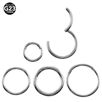 SWANJO 1PC 16G 14G G23 Titanium Segment Hinged Nose Rings Labret Lip Nose Earrings Piercing Body Pircing Jewelry
SWANJO 1PC 16G 14G G23 Titanium Segment Hinged Nose Rings Labret Lip Nose Earrings Piercing Body Pircing Jewelry