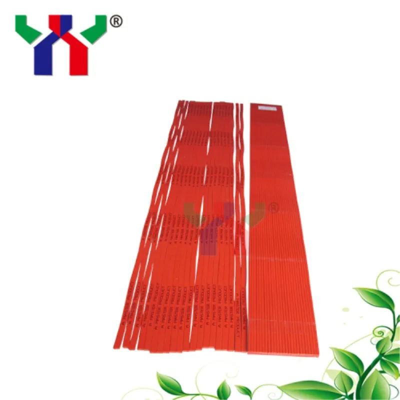 Ceres PVC material cutting sticks for polar paper cutting machine red and green , 4.5*10*1160,25 pcs/lot
Ceres PVC material cutting sticks for polar paper cutting machine red and green , 4.5*10*1160,25 pcs/lot