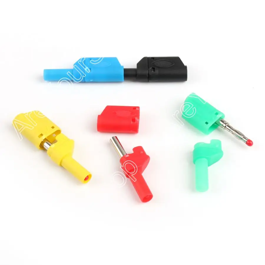 Areyourshop 60 Pcs Seal Insulated 4mm Safety Protection Banana Plug For Test Probes Binding Posts Multimeter
Areyourshop 60 Pcs Seal Insulated 4mm Safety Protection Banana Plug For Test Probes Binding Posts Multimeter