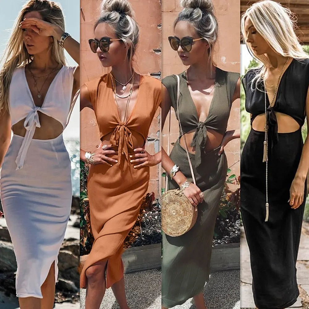 summer dress women sexy Exposed Belly bandage Slim Party dress2019 casual short sleeve split Bodycon Sleeveless dress women
summer dress women sexy Exposed Belly bandage Slim Party dress2019 casual short sleeve split Bodycon Sleeveless dress women