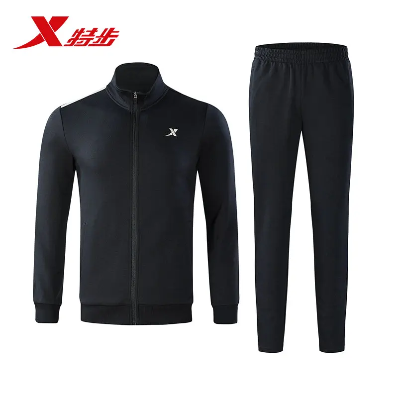 882329969084 Xtep Men sport running suit knitting black and pant suit breathable sport running suit for men
882329969084 Xtep Men sport running suit knitting black and pant suit breathable sport running suit for men
