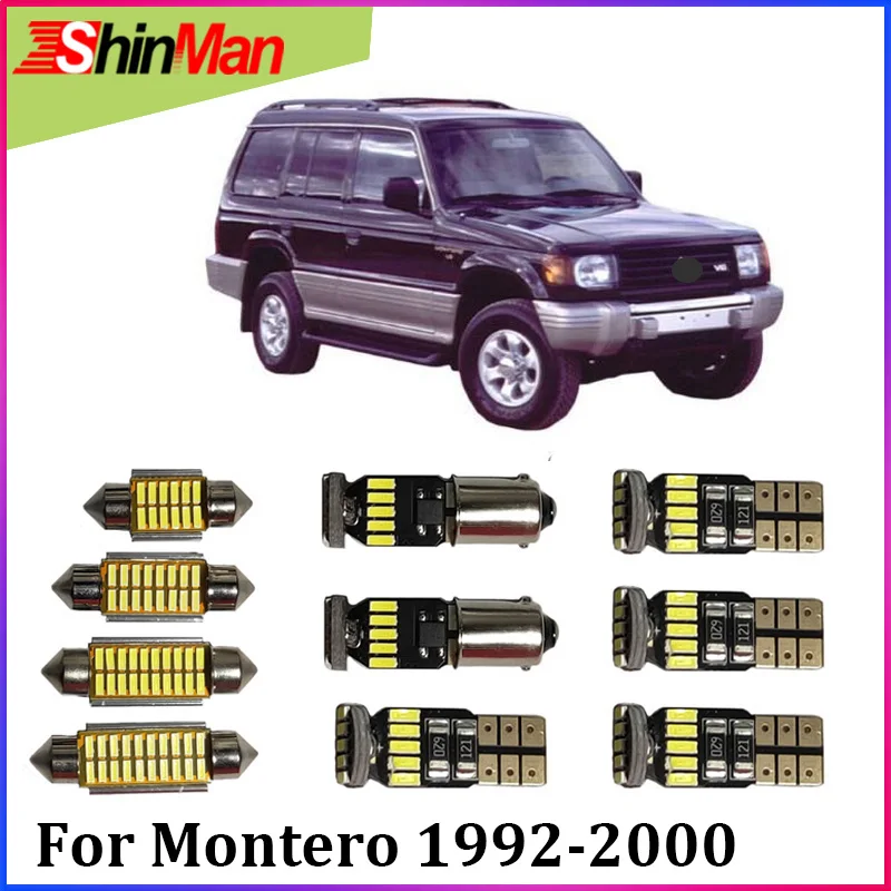 ShinMan 11x Error Free CANBUS LED CAR Light Interior Light LED Kit For Mitsubishi Montero LED Interior Package 1992-2000
ShinMan 11x Error Free CANBUS LED CAR Light Interior Light LED Kit For Mitsubishi Montero LED Interior Package 1992-2000