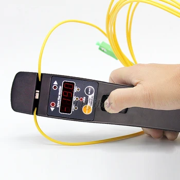 AFI420L fiber identifier with built-in 10mw visual fault locator for efficient real-time signal detector.
AFI420L fiber identifier with built-in 10mw visual fault locator for efficient real-time signal detector.