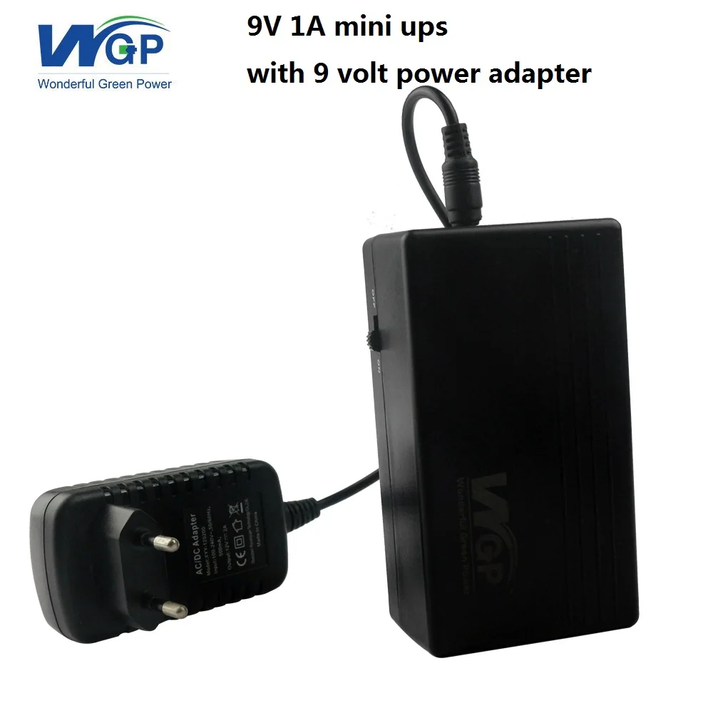 9V DC output mini ups rechargeable backup batteries ups for router modem + 9V ups battery charger
9V DC output mini ups rechargeable backup batteries ups for router modem + 9V ups battery charger