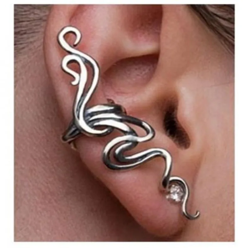 1PC Fashion Punk Clip Earring Exaggeration Hollow Crystal Rhinestone Wrap Ear Cuff Clip Earrings For Woman er947
1PC Fashion Punk Clip Earring Exaggeration Hollow Crystal Rhinestone Wrap Ear Cuff Clip Earrings For Woman er947
