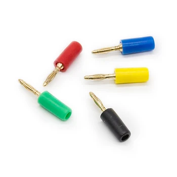 100pcs Banana Connector 2mm Banana Test Plug with Threaded Connection Banana Plug Copper Plated Welded
100pcs Banana Connector 2mm Banana Test Plug with Threaded Connection Banana Plug Copper Plated Welded