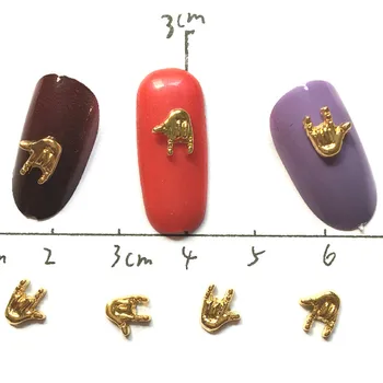I Love You Gesture Nail Art Decorations Metal Kawaii Nail Dekors Bijoux Deco Stickers Nailart Supplies Bling Fingers Hot Selling
I Love You Gesture Nail Art Decorations Metal Kawaii Nail Dekors Bijoux Deco Stickers Nailart Supplies Bling Fingers Hot Selling