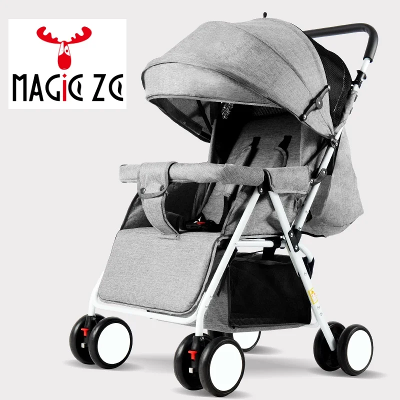 

EU RU NO TAX Baby Stroller 2 in 1 stroller folding umbrella baby buggy can sit can lie ultra-light portable on the airplane