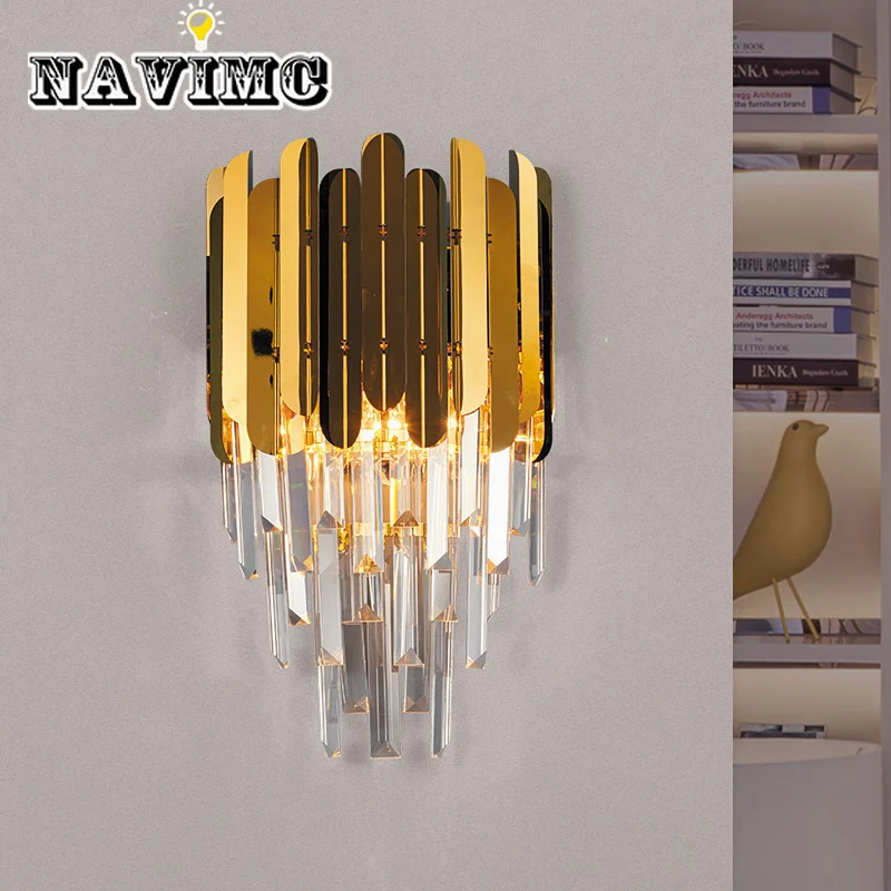 Modern Luxury Bedroom Bedside Wall Lamp for Corridor Restaurant Decoration Lighting
Modern Luxury Bedroom Bedside Wall Lamp for Corridor Restaurant Decoration Lighting