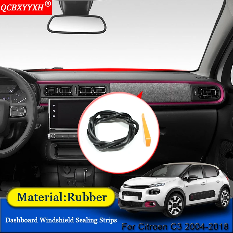 Car-styling Anti-Noise Soundproof Dustproof Car Dashboard Windshield Sealing Strips Auto Accessories For Citroen C3 2004-2018
Car-styling Anti-Noise Soundproof Dustproof Car Dashboard Windshield Sealing Strips Auto Accessories For Citroen C3 2004-2018