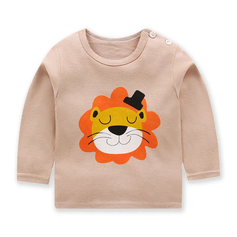 Cartoon Animal Pattern Baby Kids Clothes Baby Boy Fashion Tops Baby Girl Autumn Underwear
Cartoon Animal Pattern Baby Kids Clothes Baby Boy Fashion Tops Baby Girl Autumn Underwear