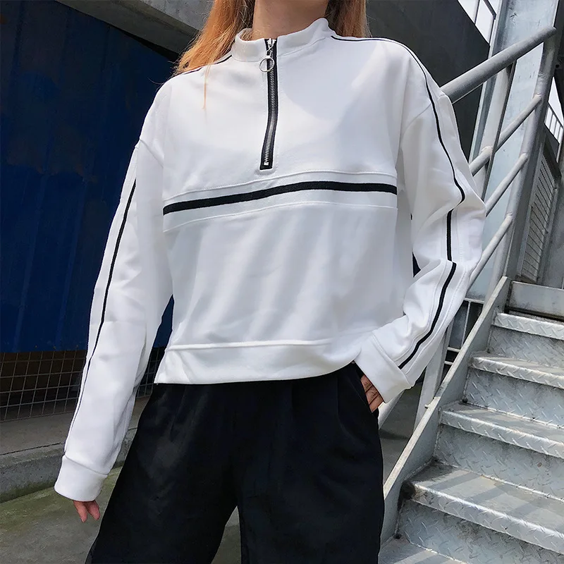 Vintage Zipper Turtleneck Women Hoodies 2018 Autumn Winter Long Sleeve Female Sweatshirts Plus Size Streetwear Pullover Clothing
Vintage Zipper Turtleneck Women Hoodies 2018 Autumn Winter Long Sleeve Female Sweatshirts Plus Size Streetwear Pullover Clothing