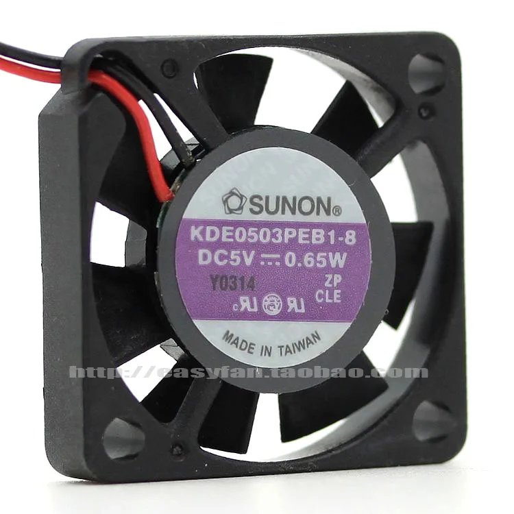 Новый ультратонкий охлаждающий вентилятор SUNON KDE0503PEB1-8 micro 3006 5V 3 см
Новый ультратонкий охлаждающий вентилятор SUNON KDE0503PEB1-8 micro 3006 5V 3 см