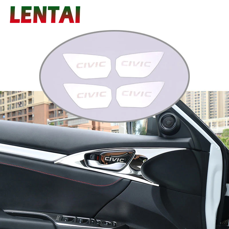 4 шт., наклейки на дверную ручку для Honda Civic 2018 2019 2016 2017
4 шт., наклейки на дверную ручку для Honda Civic 2018 2019 2016 2017