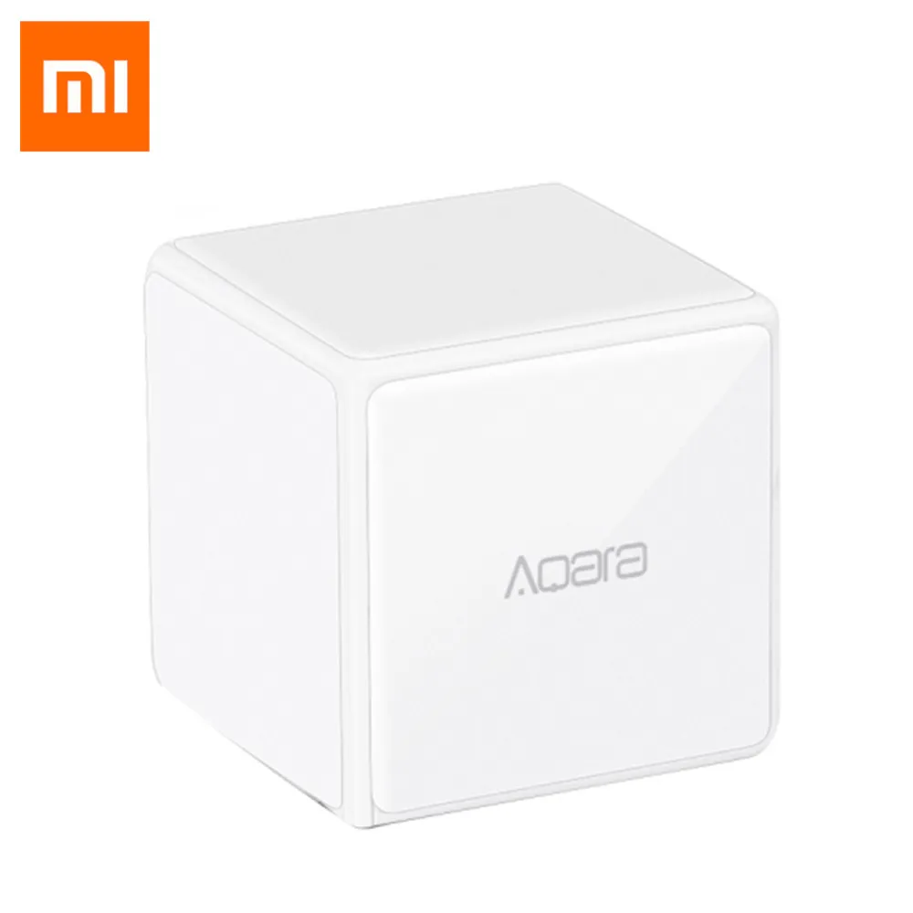 Original Xiaomi Mi Aqara Magic Cube Controller Zigbee Version Controlled By Six Actions For Smart Home Device Work With MijiaApp
Original Xiaomi Mi Aqara Magic Cube Controller Zigbee Version Controlled By Six Actions For Smart Home Device Work With MijiaApp