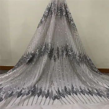 Cassiel High Quality African Lace Fabric Gray French Net Embroidery Tulle Lace Fabric For Nigerian Wedding Party Dress
Cassiel High Quality African Lace Fabric Gray French Net Embroidery Tulle Lace Fabric For Nigerian Wedding Party Dress