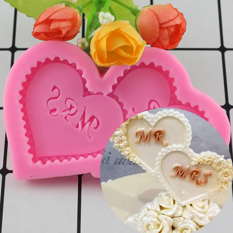 Love Heart Shaped Silicone Mold Wedding Cake Decoration Fondant Chocolate Candy Biscuit 3D Food Grade Mould Kitchen Baking Tools
Love Heart Shaped Silicone Mold Wedding Cake Decoration Fondant Chocolate Candy Biscuit 3D Food Grade Mould Kitchen Baking Tools