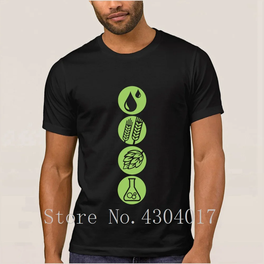 Craft Beer Ingredients T Shirt Short Sleeve Knitted Interesting Men's T Shirt Clothes Camisas Shirt Cotton Funky Hip Hop
Craft Beer Ingredients T Shirt Short Sleeve Knitted Interesting Men's T Shirt Clothes Camisas Shirt Cotton Funky Hip Hop