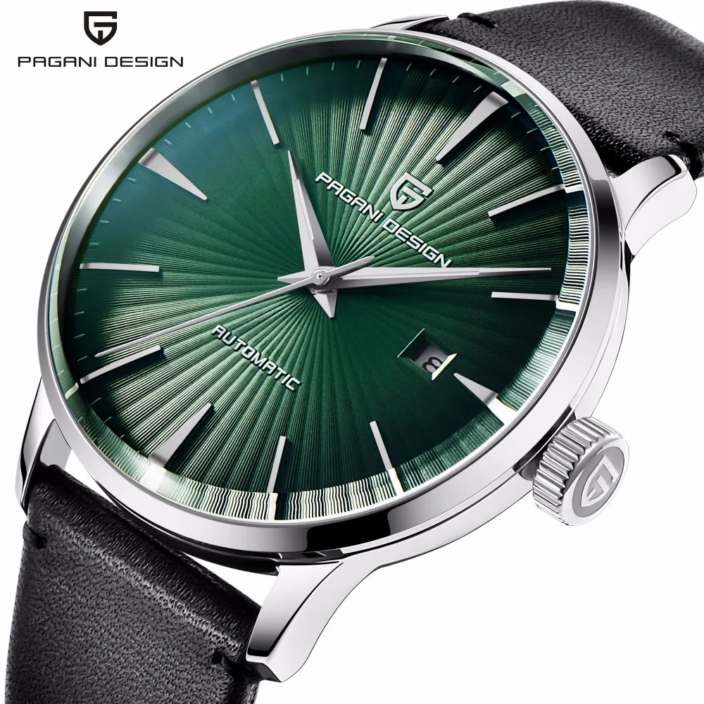 Pagani Design Fashion Sport Automatic Mechanical Watch Men Genuine Leather Waterproof Mechanical Wrist Watches for Men Clock 
Pagani Design Fashion Sport Automatic Mechanical Watch Men Genuine Leather Waterproof Mechanical Wrist Watches for Men Clock
