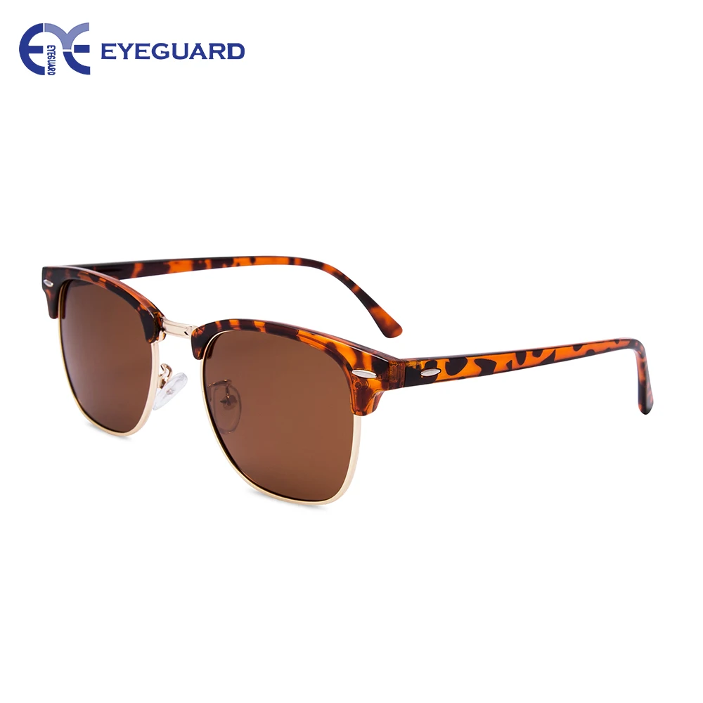 EYEGUARD Polarized Classic Half Frame Sunglasses For Women or Men Retro Sun Glasses
EYEGUARD Polarized Classic Half Frame Sunglasses For Women or Men Retro Sun Glasses