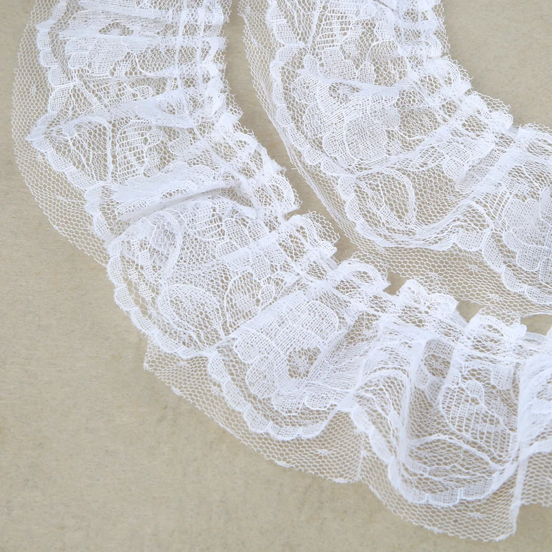 6.5x100cm Lace Ribbon Bilateral Handicrafts Embroidered Net Lace Trim FabricLace Trim DIY Embroidered For Sewing Decoration
6.5x100cm Lace Ribbon Bilateral Handicrafts Embroidered Net Lace Trim FabricLace Trim DIY Embroidered For Sewing Decoration