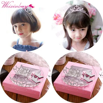 Fashion Girls Rhinestone Princess Crown Headband Tiara Hair Sticks Princess Hairband Hair Accessories Hairband
Fashion Girls Rhinestone Princess Crown Headband Tiara Hair Sticks Princess Hairband Hair Accessories Hairband