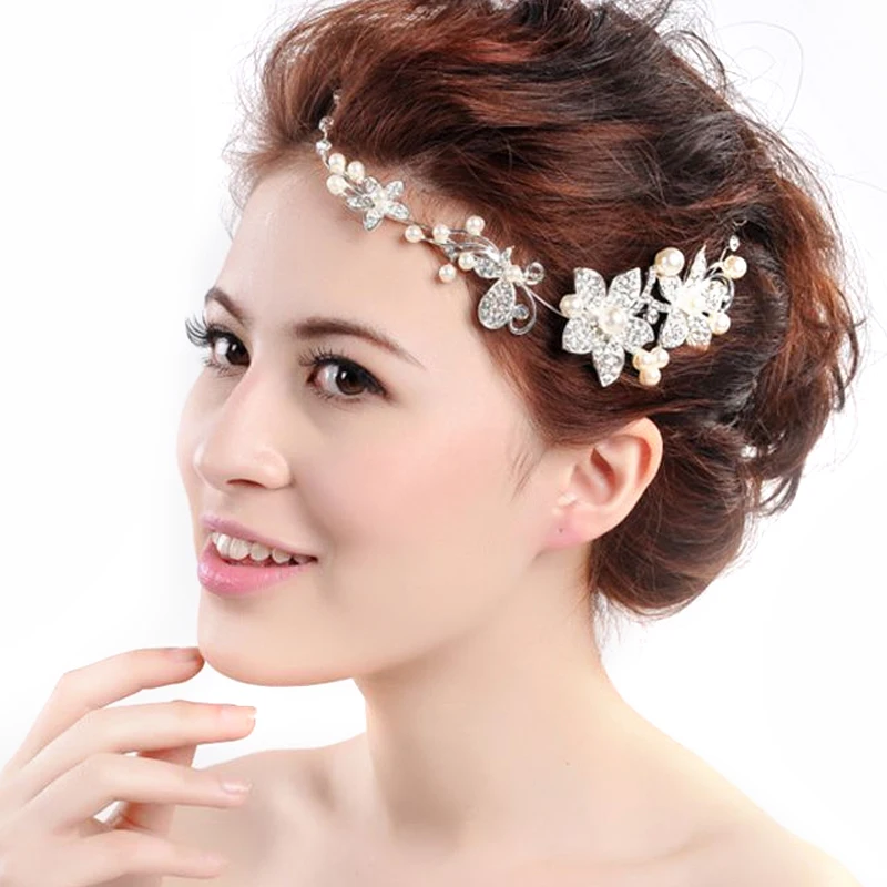 Cute Wedding Hair Accessories Clips Romantic Crystal Pearl Flower HairPin Tiara Bridal Crown Pins Bride Hair Jewelry
Cute Wedding Hair Accessories Clips Romantic Crystal Pearl Flower HairPin Tiara Bridal Crown Pins Bride Hair Jewelry