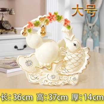 Carp gourd placed pieces of ruyi fortune ceramic home decoration TV cabinet living room wine cabinet Animal flowers Wedding gift
Carp gourd placed pieces of ruyi fortune ceramic home decoration TV cabinet living room wine cabinet Animal flowers Wedding gift