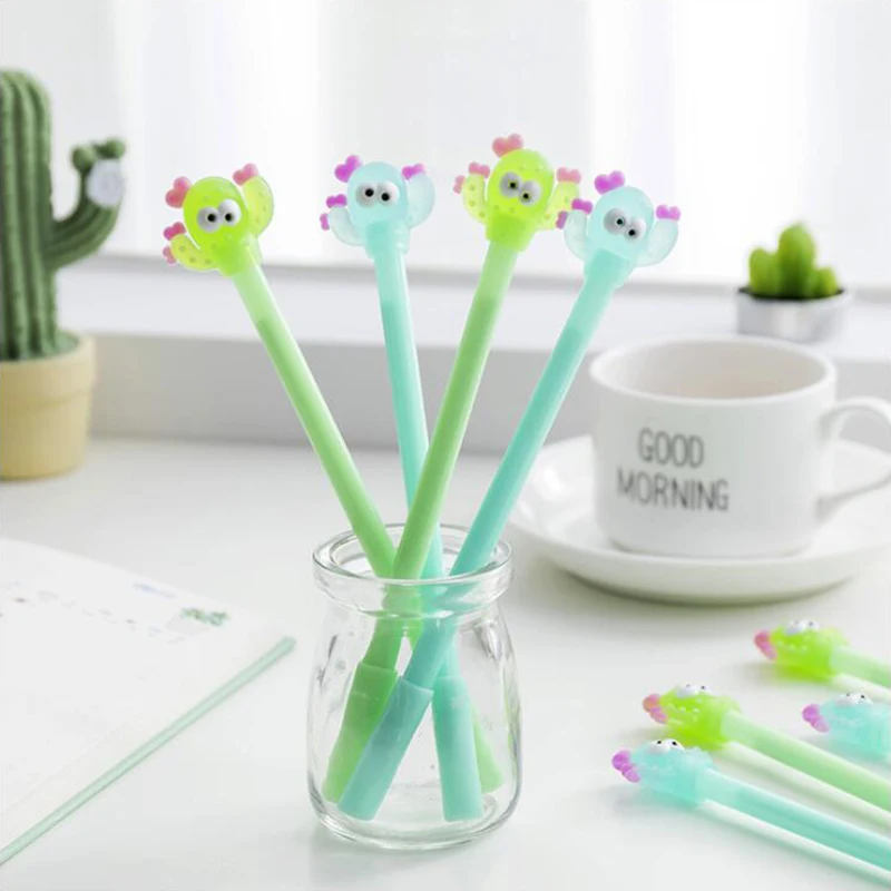 Cactus Shape Colored Gel Pen DIY Office Stationery and School Supplies Smooth Writing Black and Blue Ink 0.38mm Pen 1PCS
Cactus Shape Colored Gel Pen DIY Office Stationery and School Supplies Smooth Writing Black and Blue Ink 0.38mm Pen 1PCS