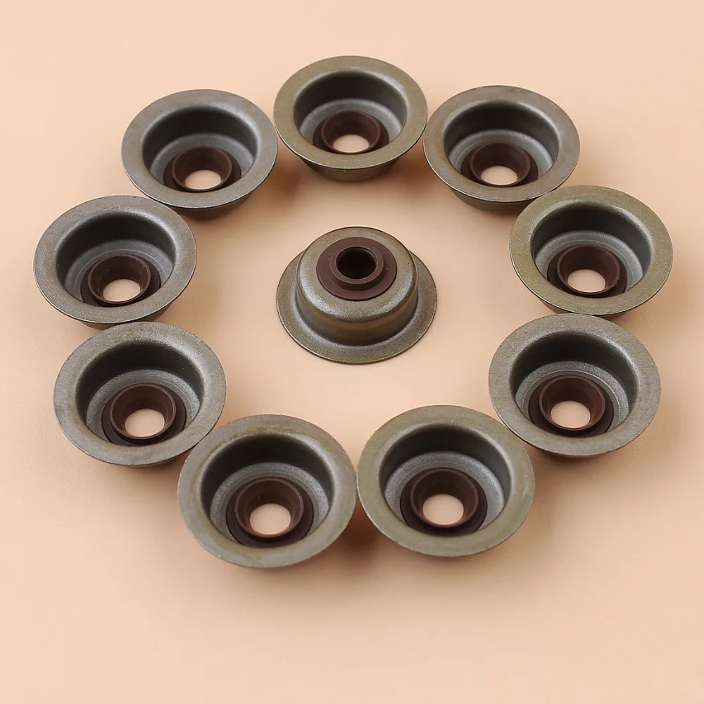10Pcs/lot Valve Stem Seal Fit HONDA GX200 GX160 GX120 Chinese 168F 168FA 168FB 170F 5.5-6.5hp Gasoline Engine Motor Generator
10Pcs/lot Valve Stem Seal Fit HONDA GX200 GX160 GX120 Chinese 168F 168FA 168FB 170F 5.5-6.5hp Gasoline Engine Motor Generator