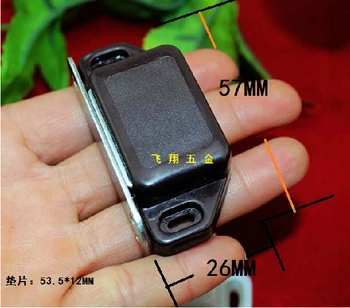 20Pcs 57 * 26MM large brown doors touch Magnetic Wardrobe Cabinet suck Door Stopper Plastic magnetic latch Door suck
20Pcs 57 * 26MM large brown doors touch Magnetic Wardrobe Cabinet suck Door Stopper Plastic magnetic latch Door suck