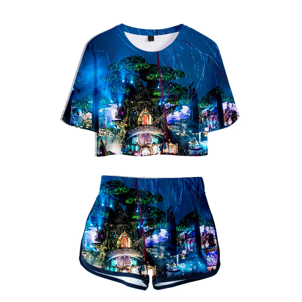 DJ Electronic music festival accessories Cool 3D 2019 New Women Two Piece Sets Crop Top+Shorts Outfits Women Summer Sets XS-2XL
DJ Electronic music festival accessories Cool 3D 2019 New Women Two Piece Sets Crop Top+Shorts Outfits Women Summer Sets XS-2XL
