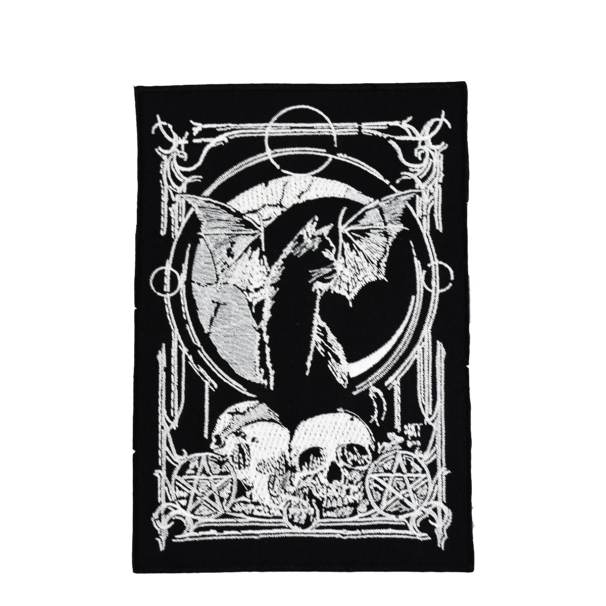 Skull Owl Embroidered Patches for Clothing Iron on Backing Jacket T-shirt DIY Design Support Custom Motorcycle Biker Bag Badges
Skull Owl Embroidered Patches for Clothing Iron on Backing Jacket T-shirt DIY Design Support Custom Motorcycle Biker Bag Badges