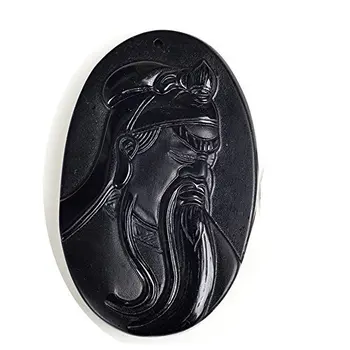 Koraba Fine Jewelry C1lint7785631 Natural Obsidian Dragon Guan Gong Guan Yu Warrior Hold Statue Necklace Pendant Free Shipping
Koraba Fine Jewelry C1lint7785631 Natural Obsidian Dragon Guan Gong Guan Yu Warrior Hold Statue Necklace Pendant Free Shipping
