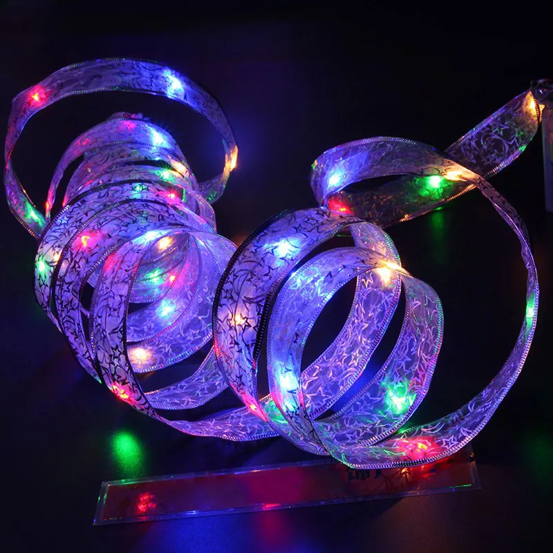 LED Lace Ribbon String Lights Battery Operated Outdoors Garden Party Holiday Xmas LED Garland Light String
LED Lace Ribbon String Lights Battery Operated Outdoors Garden Party Holiday Xmas LED Garland Light String