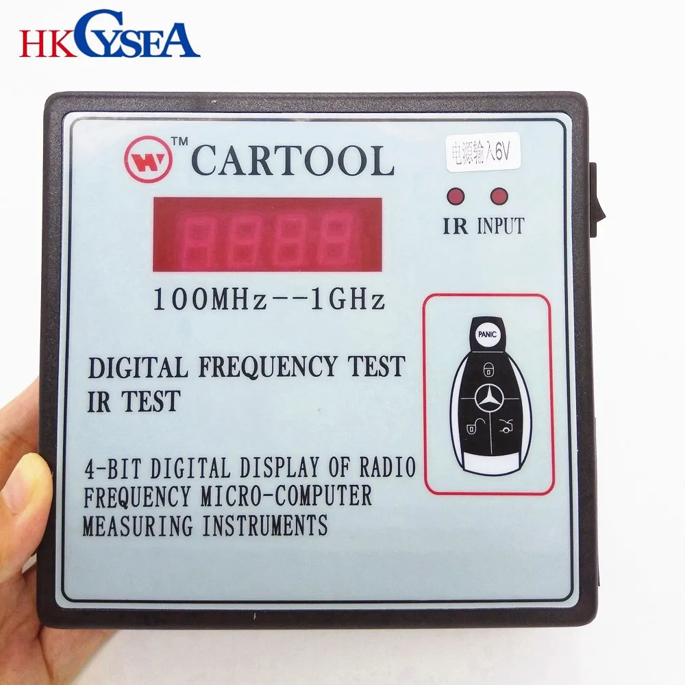 HKCYSEA Digital Display Of Radio Frequency IR Test Micro-Computer Measuring Instruments,Car Key Wireless Remote Control Tester
HKCYSEA Digital Display Of Radio Frequency IR Test Micro-Computer Measuring Instruments,Car Key Wireless Remote Control Tester