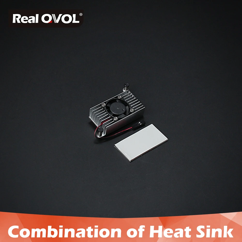 Cooling Set for NanoPi K2 / NanoPi A64 : Combination of Heat Sink and Cooling Fan,with 4 Screws
Cooling Set for NanoPi K2 / NanoPi A64 : Combination of Heat Sink and Cooling Fan,with 4 Screws