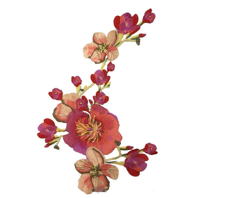 New Plum Blossom Flower Collar Sew on Patch Applique Badge Embroidered Lace Dress Cheongsam Clothes Decor DIY Accessories
New Plum Blossom Flower Collar Sew on Patch Applique Badge Embroidered Lace Dress Cheongsam Clothes Decor DIY Accessories