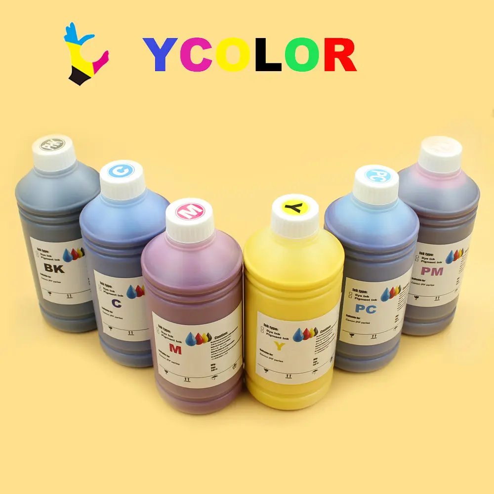 Fast shipping !!! 1000ML/Bottle Water based Pigment ink for Canon W8400 printer for Canon BCI-1441/BCI-1421 ink cartridge
Fast shipping !!! 1000ML/Bottle Water based Pigment ink for Canon W8400 printer for Canon BCI-1441/BCI-1421 ink cartridge