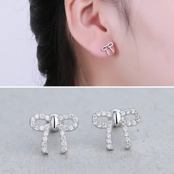 Selling S925 Pure Silver Inlaid St2018 Bowknot Earrings Fashion Tremella Detonation In A Undertakes To Nail Factory
Selling S925 Pure Silver Inlaid St2018 Bowknot Earrings Fashion Tremella Detonation In A Undertakes To Nail Factory
