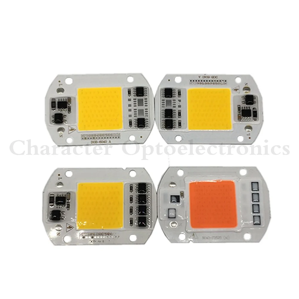 20W 30W 50W full spectrum 380-840nm white warm white LED Floodlight COB Chip 110V 220V Input Integrated Smart IC Driver 4 orders
20W 30W 50W full spectrum 380-840nm white warm white LED Floodlight COB Chip 110V 220V Input Integrated Smart IC Driver 4 orders
